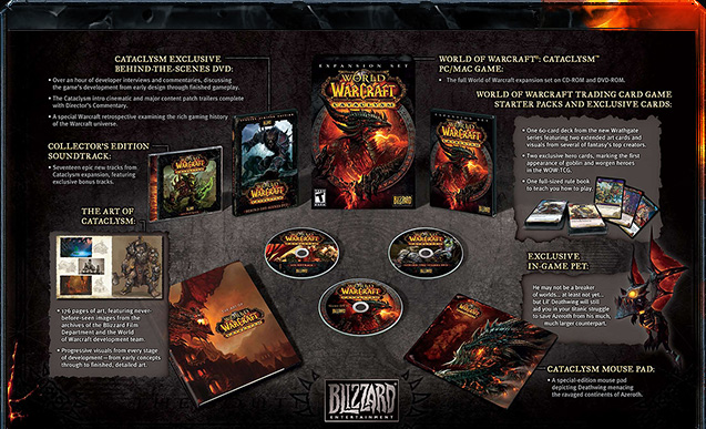Cataclysm Collector’s Edition announced